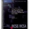 SolutionsManualfor70-270&70-290MCSEMCSAGuidetoInstallingandManagingMicrosoftWindowsXPProfessionalandWindo