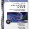 SolutionsManualforAnIntroductiontoManagementScienceAQuantitativeApproachtoDecisionMaking12thEditionbyAnderson