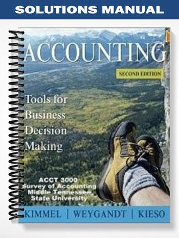 Solutions_Manual_for_Accounting_Tools_for_Business_Decision_Making_2nd_Edition_by_Kimmel Solutions_Manual_for_Accounting_Tools_for_Business_Decision_Making_2nd_Edition_by_Kimmel