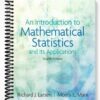 Solutions Manual for An Introduction to Mathematical Statistics and Its Applications 4th Edition by Larsen