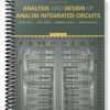 Solutions Manual for Analysis and Design of Analog Integrated Circuits 5th Edition by Gray