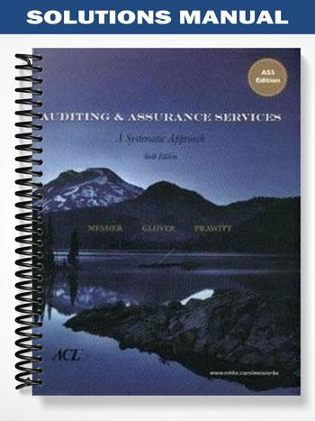 Solutions_Manual_for_Auditing__Assurance_Services_6th_Edition_by_Louwers Solutions_Manual_for_Auditing__Assurance_Services_6th_Edition_by_Louwers