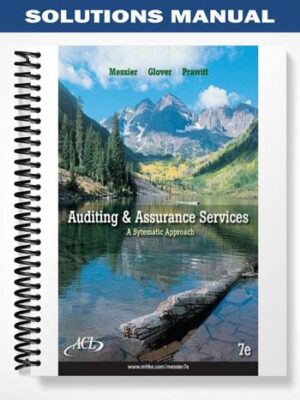 Solutions_Manual_for_Auditing_and_Assurance_Services_A_Systematic_Approach_7th_Edition_by_Messier