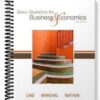 Solutions Manual for Basic Statistics for Business and Economics 6th Edition by Lind