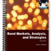 Solutions Manual for Bond Markets Analysis and Strategies 8th Edition by Fabozzi