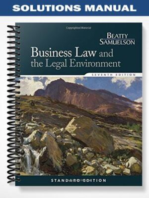 Solutions_Manual_for_Business_Law_and_the_Legal_Environment_Standard_Edition_7th_Edition_by_Beatty