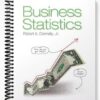 Solutions Manual for Business Statistics 1st Edition by Donnelly