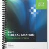 Solutions Manual for CCH Federal Taxation Comprehensive Topics 2013 1 Edition by Harmelink