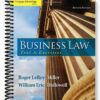 Solutions Manual for Cengage Advantage Books Business Law Text and Exercises 7th Edition by Miller
