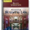 Solutions Manual for Cengage Advantage Books Essentials of Business Law 4th Edition by Beatty