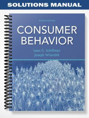 Solutions_Manual_for_Consumer_Behavior_11th_Edition_by_Schiffman