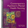 Solutions Manual for Contemporary Psychiatric-Mental Health Nursing 3rd Edition by Kneisl