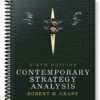 Solutions Manual for Contemporary Strategy Analysis Concepts Techniques Applications 6th Edition by Grant