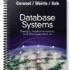 Solutions Manual for Database Systems Design Implementation and Management 10th Edition by Coronel