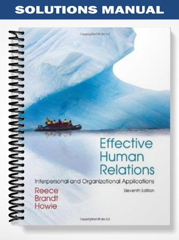 Solutions_Manual_for_Effective_Human_Relations_Interpersonal_and_Organizational_Applications_11th_Edition_by_Reece