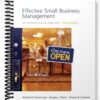 Solutions Manual for Effective Small Business Management 9th Edition by Scarborough