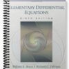 Solutions Manual for Elementary Differential Equations 9th Edition by Boyce