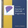 Solutions Manual for Essentials of MATLAB Programming 2nd Edition by Stephen Chapman