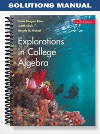 Instructor Solution Manual College Algebra 4th Edition