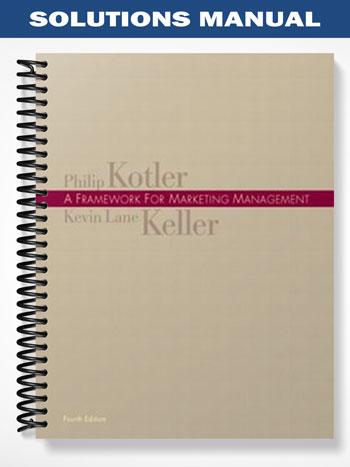 Solutions Manual for Framework for Marketing Management 4th Edition by Kotler - Test Banks ...