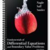 Solutions Manual for Fundamentals of Differential Equations and Boundary Value Problems 6th Edition by Nagle