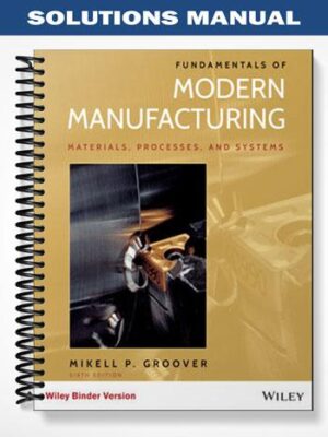 Solutions_Manual_for_Fundamentals_of_Modern_Manufacturing_6th_Edition_by_Groover