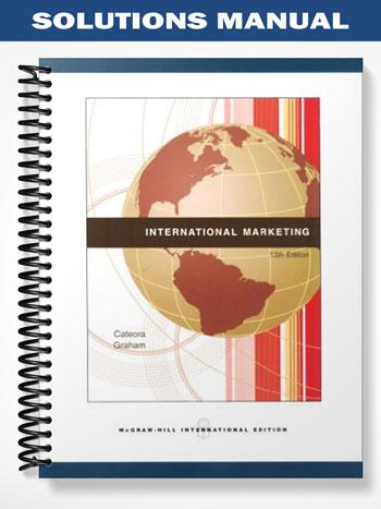 Solutions_Manual_for_International_Marketing_13th_Edition_by_Cateora Solutions_Manual_for_International_Marketing_13th_Edition_by_Cateora