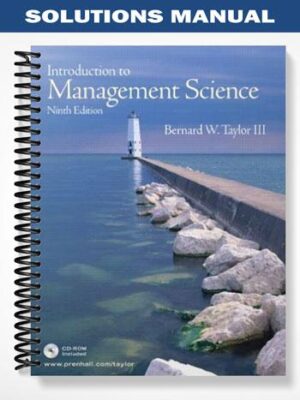 Solutions_Manual_for_Introduction_to_Management_Science_9th_Edition_by_Taylor