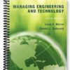 Solutions Manual for Managing Engineering and Technology 5th Edition by Morse