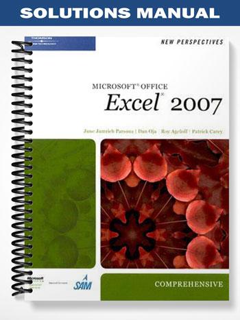 Solutions_Manual_for_New_Perspectives_on_Microsoft_Office_Excel_2007_Comprehensive_1st_Edition_by_Parsons
