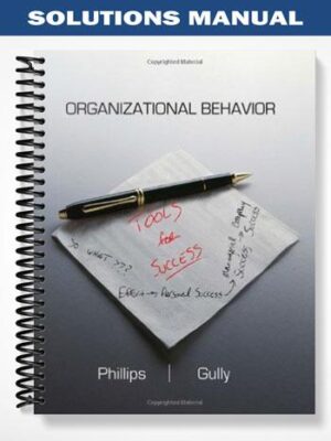 Solutions_Manual_for_Organizational_Behavior_Tools_for_Success_1st_Edition_by_Phillips