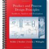 Solutions Manual for Product and Process Design Principles Synthesis Analysis and Design 3rd Edition by Seider