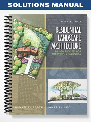 Solutions_Manual_for_Residential_Landscape_Architecture_5th_Edition_by_Booth
