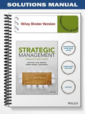 Solutions_Manual_for_Strategic_Management_Concepts_and_Cases_1st_Edition_by_Dyer