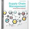 Solutions Manual for Supply Chain Management Strategy Planning and Operation 6th Edition by Chopra
