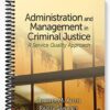 Test Bank for Administration and Management in Criminal Justice A Service Quality Approach 1st Edition by Allen