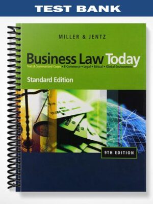 Test_Bank_for_Business_Law_Today_Standard_Edition_9th_Edition_by_Miller