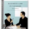 Test Bank for Business Law in Canada Ninth Canadian Edition 9th Edition by Yates
