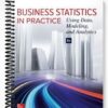 Test Bank for Business Statistics in Practice 8th Edition by Bowerman