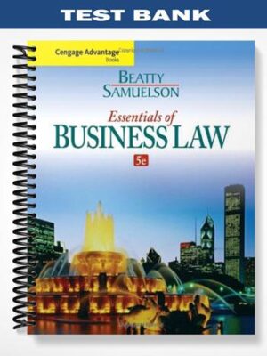 Test_Bank_for_Cengage_Advantage_Books_Essentials_of_Business_Law_5th_Edition_by_Beatty