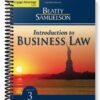Test Bank for Cengage Advantage Books Introduction to Business Law 3rd Edition by Beatty