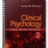 Test Bank for Clinical Psychology 2nd Edition by Pomerantz