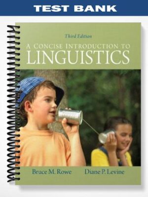 Test_Bank_for_Concise_Introduction_to_Linguistics_3rd_Edition_by_Rowe