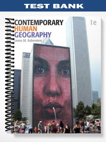 Test_Bank_for_Contemporary_Human_Geography_1st_Edition_by_Rubenstein