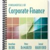Test Bank for Corporate Finance 1st Edition by Berk