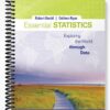 Test Bank for Essential Statistics 1st Edition by Gould