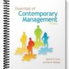 Test Bank for Essentials of Contemporary Management 3rd Edition by Jones