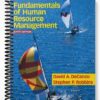 Test Bank for Fundamentals of Human Resource Management 8th Edition by DeCenzo
