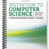 Test Bank for Invitation to Computer Science 7th Edition by Schneider