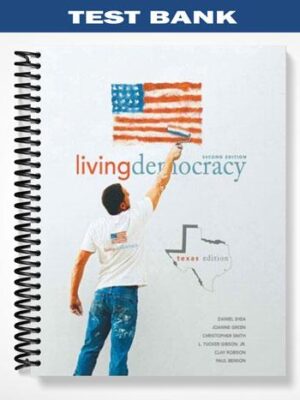 Test_Bank_for_Living_Democracy_Texas_Edition_2nd_Edition_by_Shea